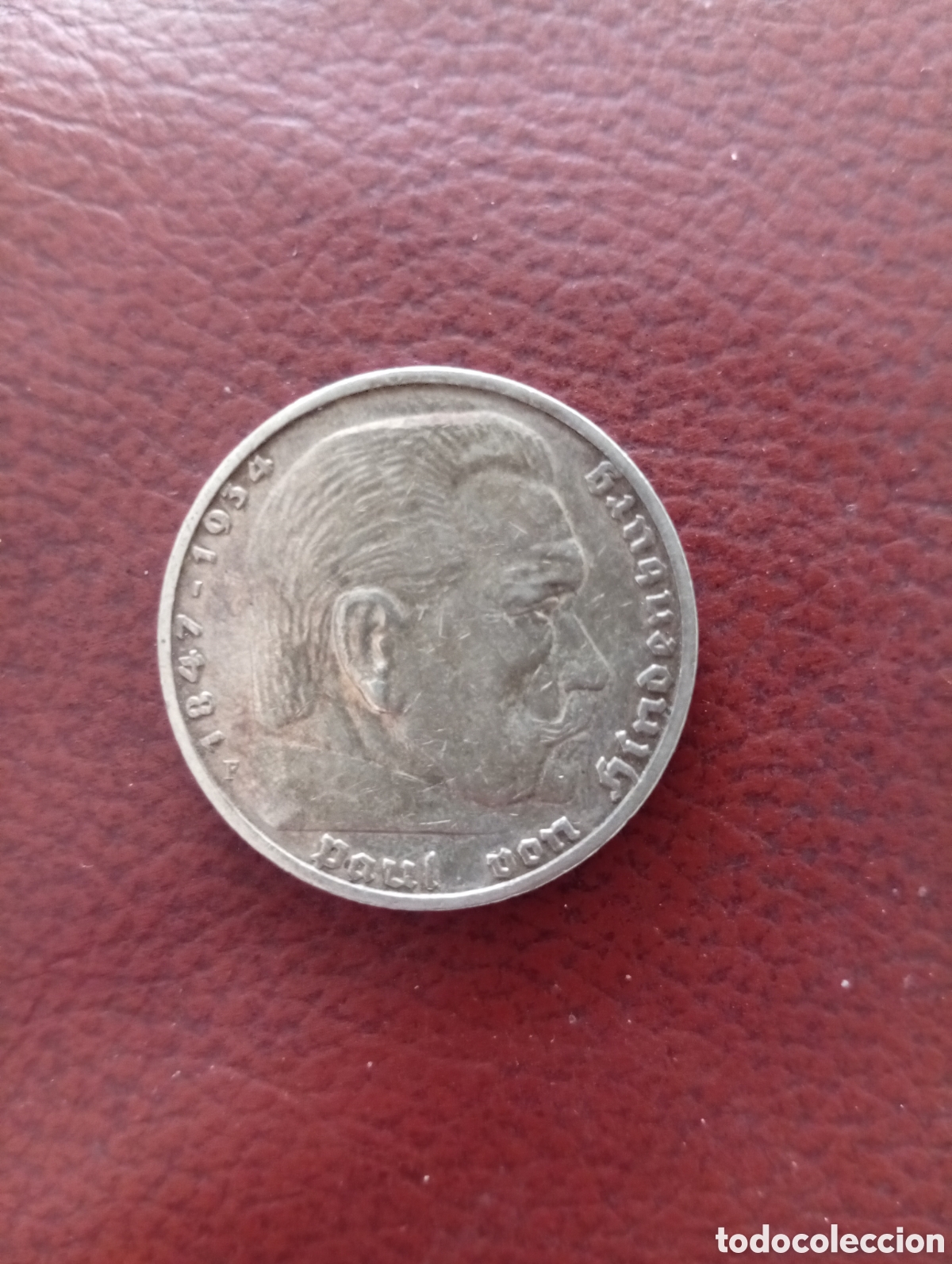 Monedas antiguas de Europa: Descripci&oacute;n del lote Moneda Alemania, plata1936, Tercer Reich 5 reichsmark,