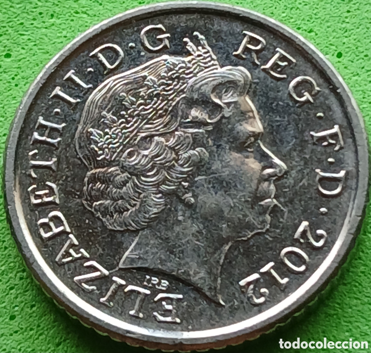 Monedas antiguas de Europa: Reino Unido five pence 2012 km#1109d