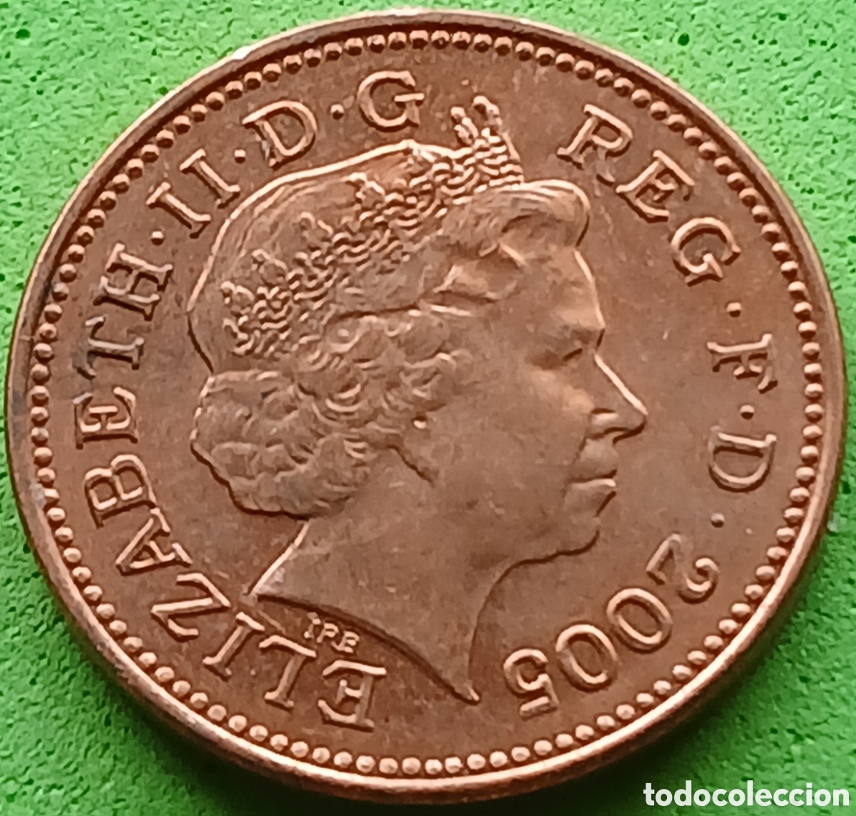 Monedas antiguas de Europa: Reino Unido one penny 2005 km#986