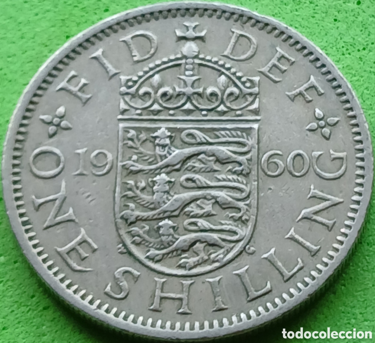 Monedas antiguas de Europa: Reino Unido one shilling 1960 km#904