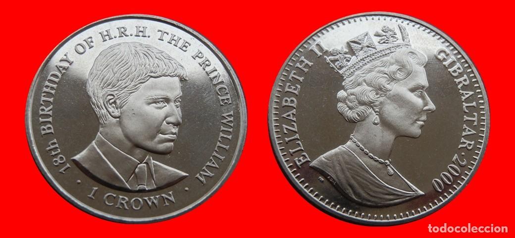 Monedas antiguas de Europa: 1 CORONA 2000 SIN CIRCULAR GIBRALTAR-9253SC