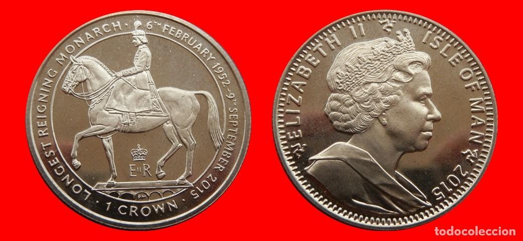 Monedas antiguas de Europa: 1 CORONA 2015 SIN CIRCULAR ISLA DE MAN-9261SC