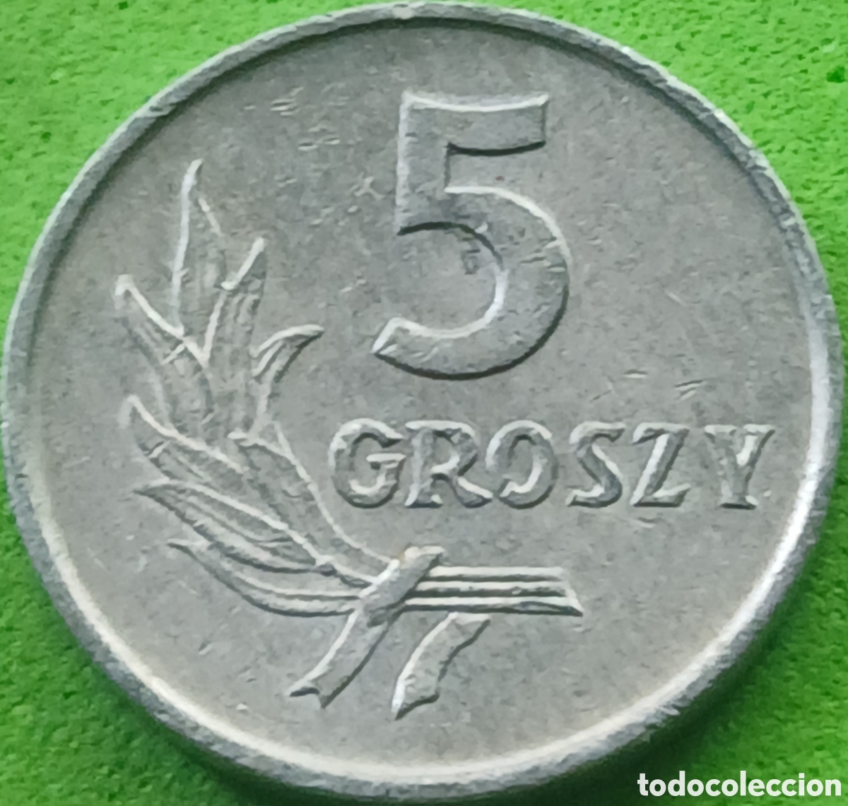 Monedas antiguas de Europa: Polonia 5 groszy 1970 Y#A#46