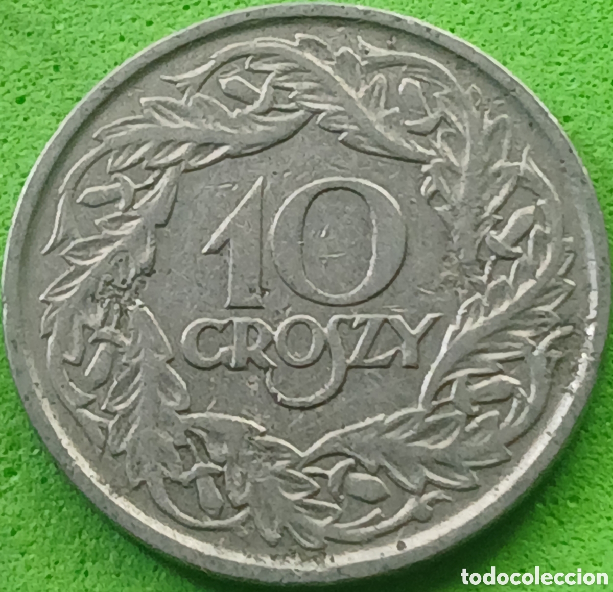 Monedas antiguas de Europa: Polonia 10 groszy 1923 Y#11