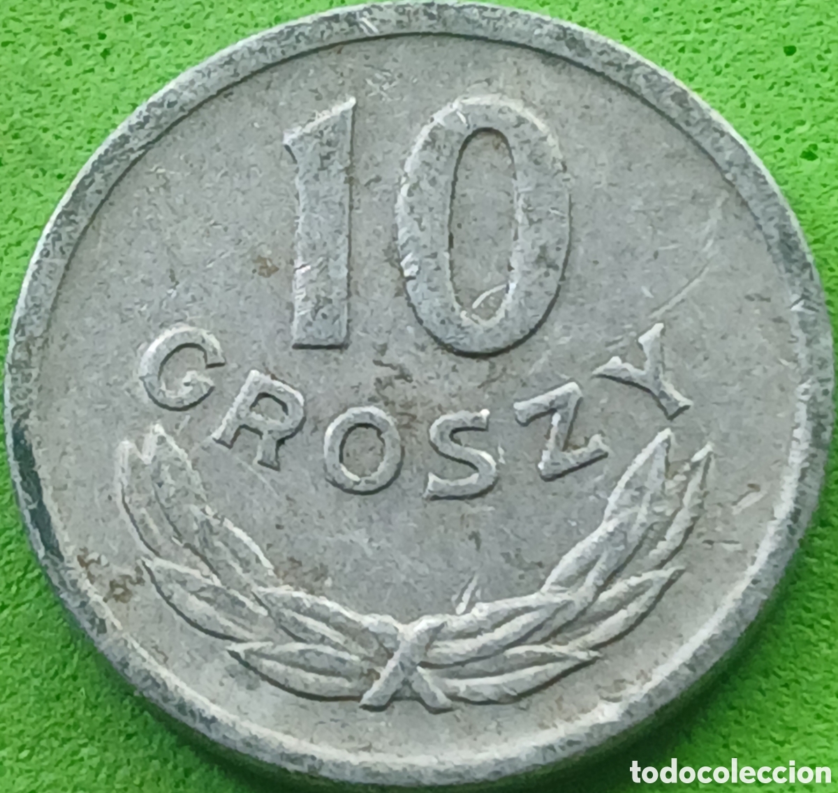 Monedas antiguas de Europa: Polonia 10 groszy 1949 Y#42a