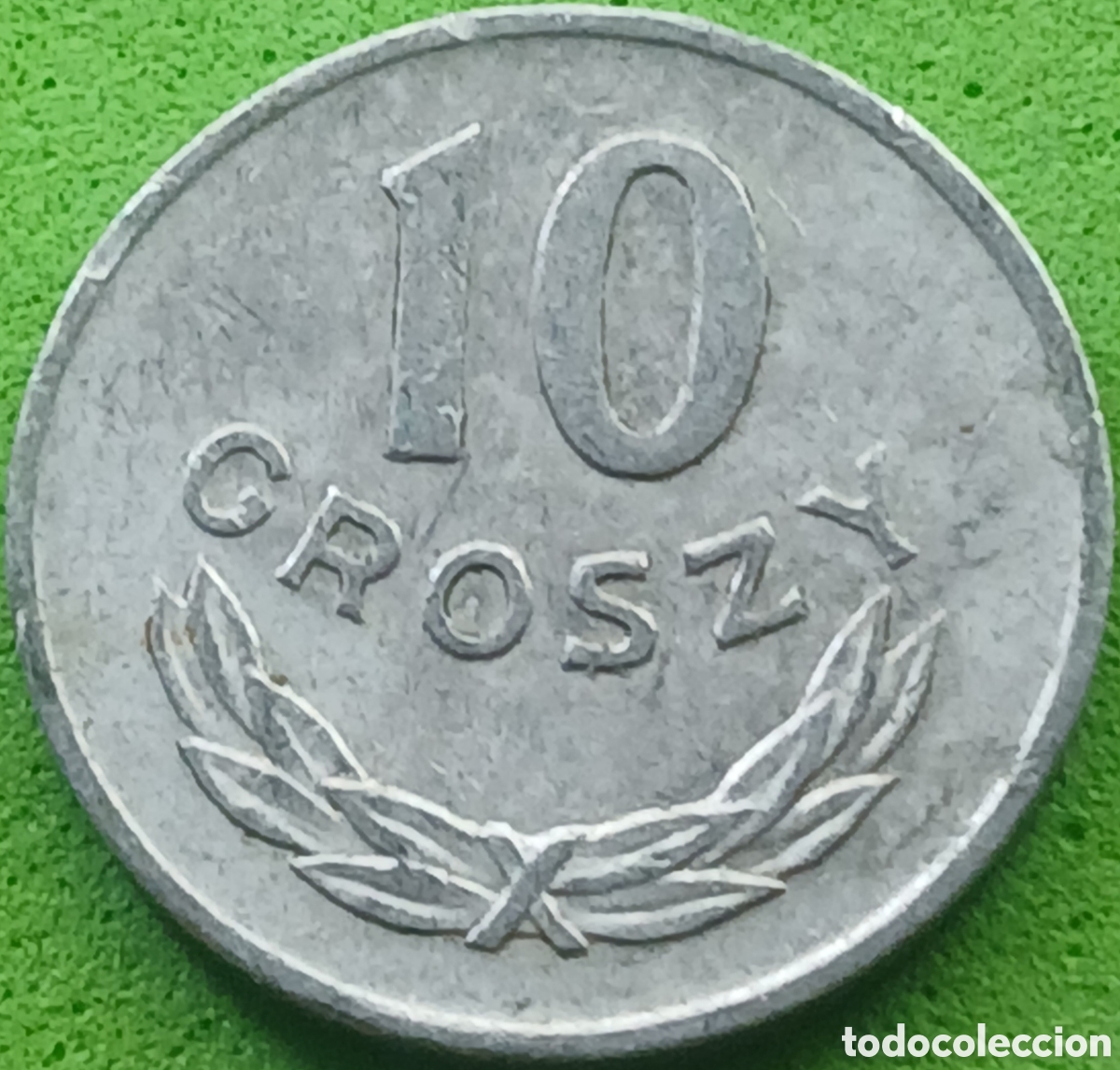 Monedas antiguas de Europa: Polonia 10 groszy 1977 Y#AA47