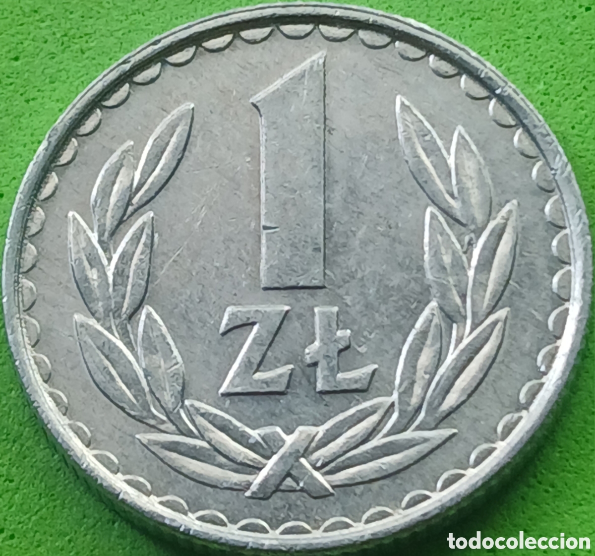 Moedas antigas da Europa: Polonia 1 zloty 1985 Y#49.1