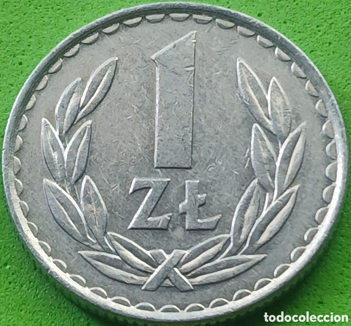 Monedas antiguas de Europa: Polonia 1 zloty 1986 Y#49.2