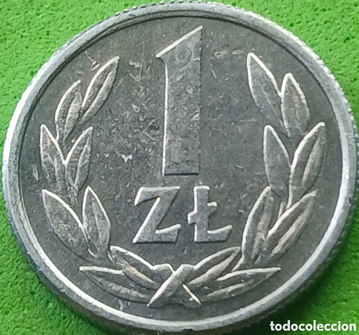 Monedas antiguas de Europa: Polonia 1 zloty 1990 Y#49.3