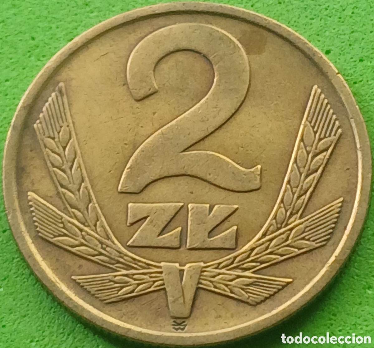Monedas antiguas de Europa: Polonia 2 zlote 1977 Y#80.1