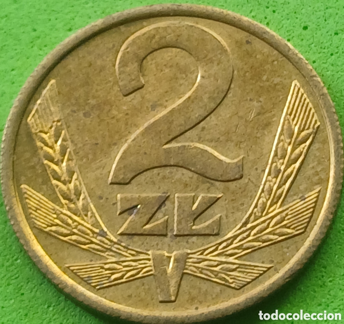 Monedas antiguas de Europa: Polonia 2 zlote 1988 Y#80.2