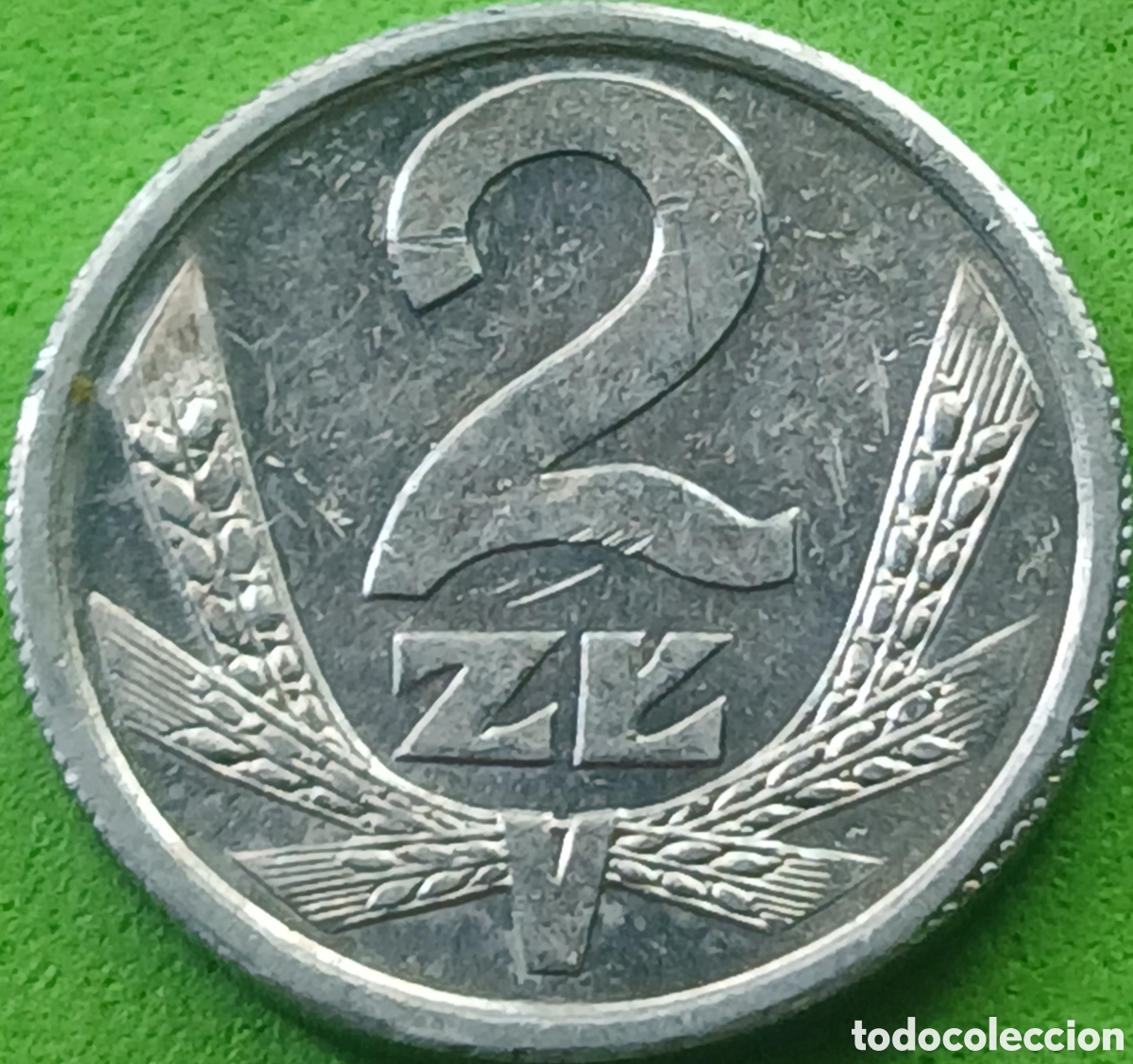 Monedas antiguas de Europa: Polonia 2 zlote 1990 Y#80.3