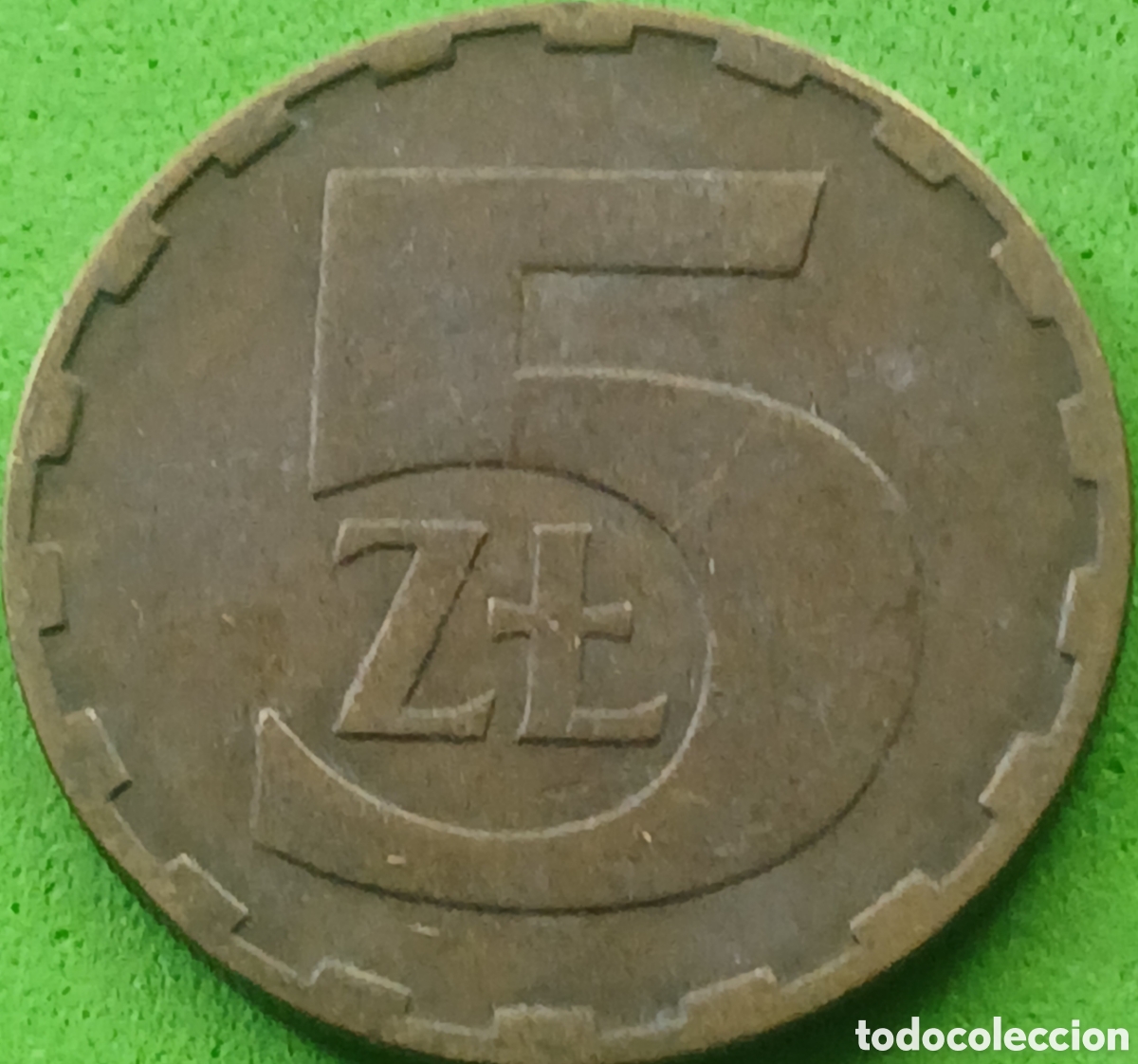 Monedas antiguas de Europa: Polonia 5 zlotych 1979 Y#81.1