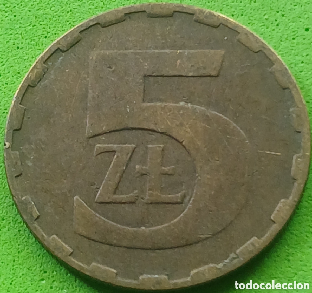 Monedas antiguas de Europa: Polonia 5 zlotych 1982 Y#81.1