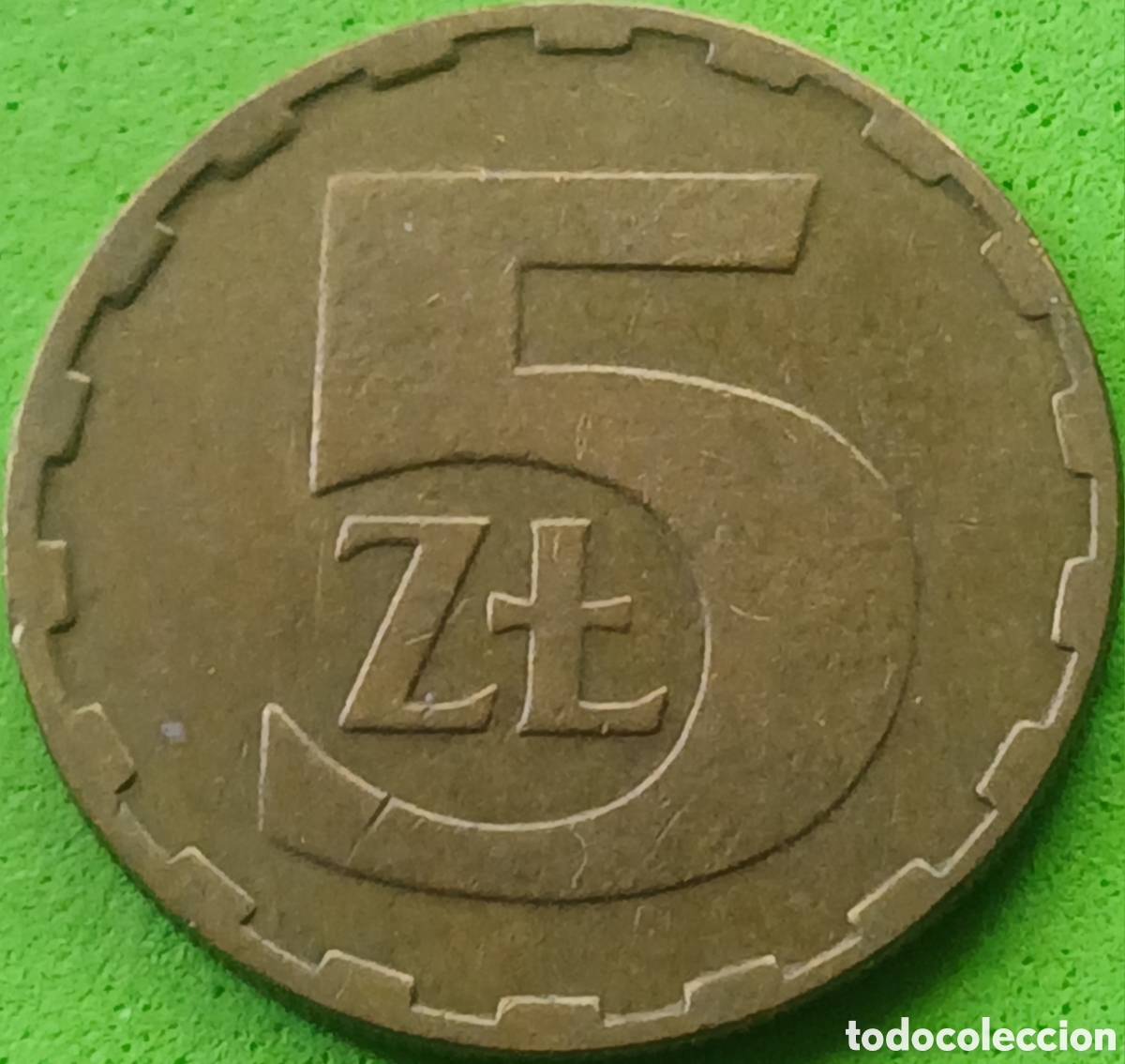 Monedas antiguas de Europa: Polonia 5 zlotych 1984 Y#81.1