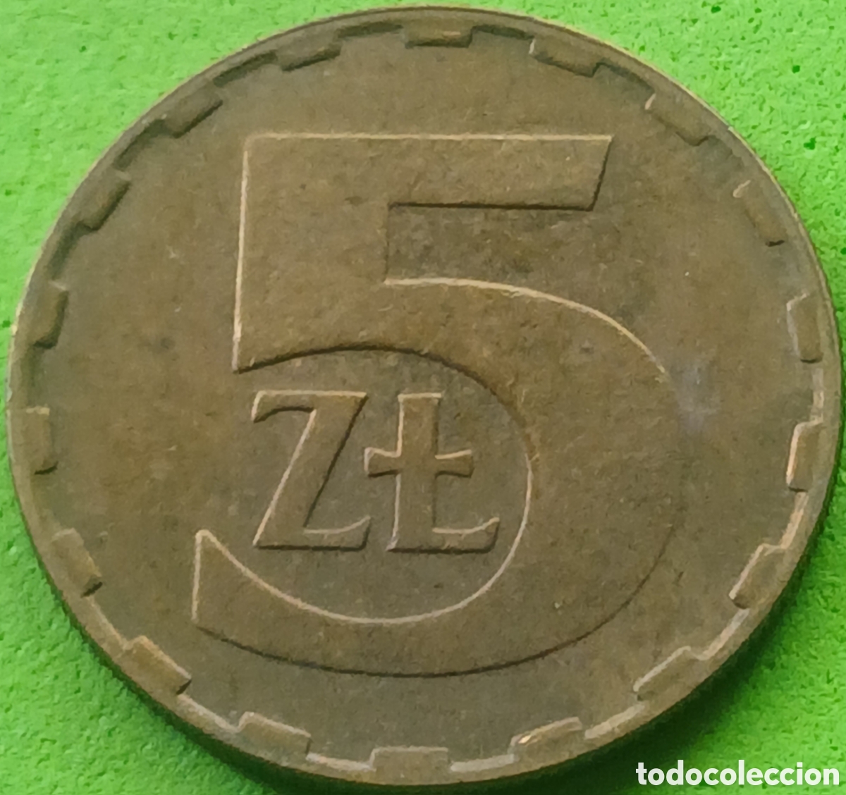 Monedas antiguas de Europa: Polonia 5 zlotych 1987 Y#81.2