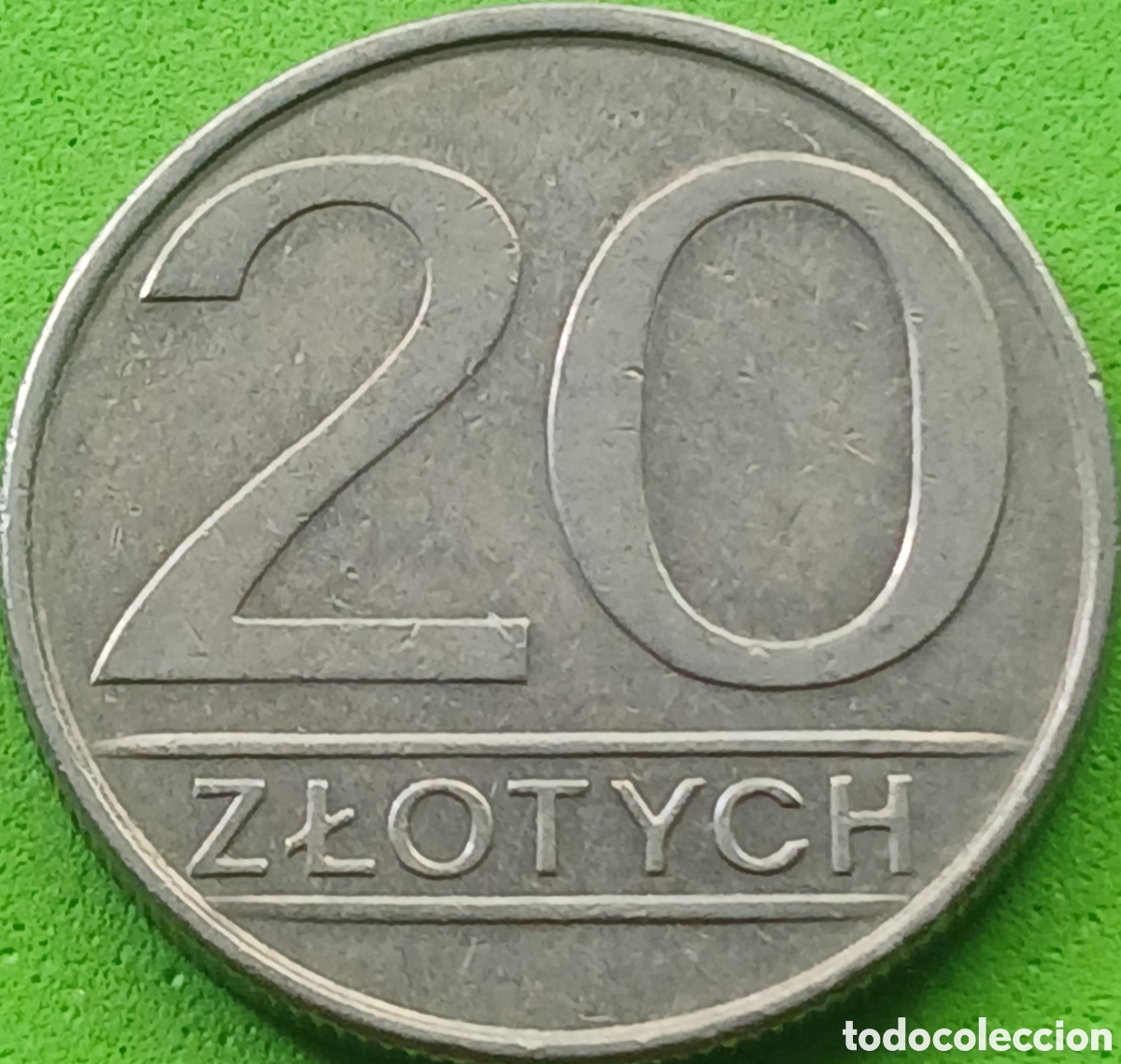 Monedas antiguas de Europa: Polonia 20 zlotych 1986 Y#153.1