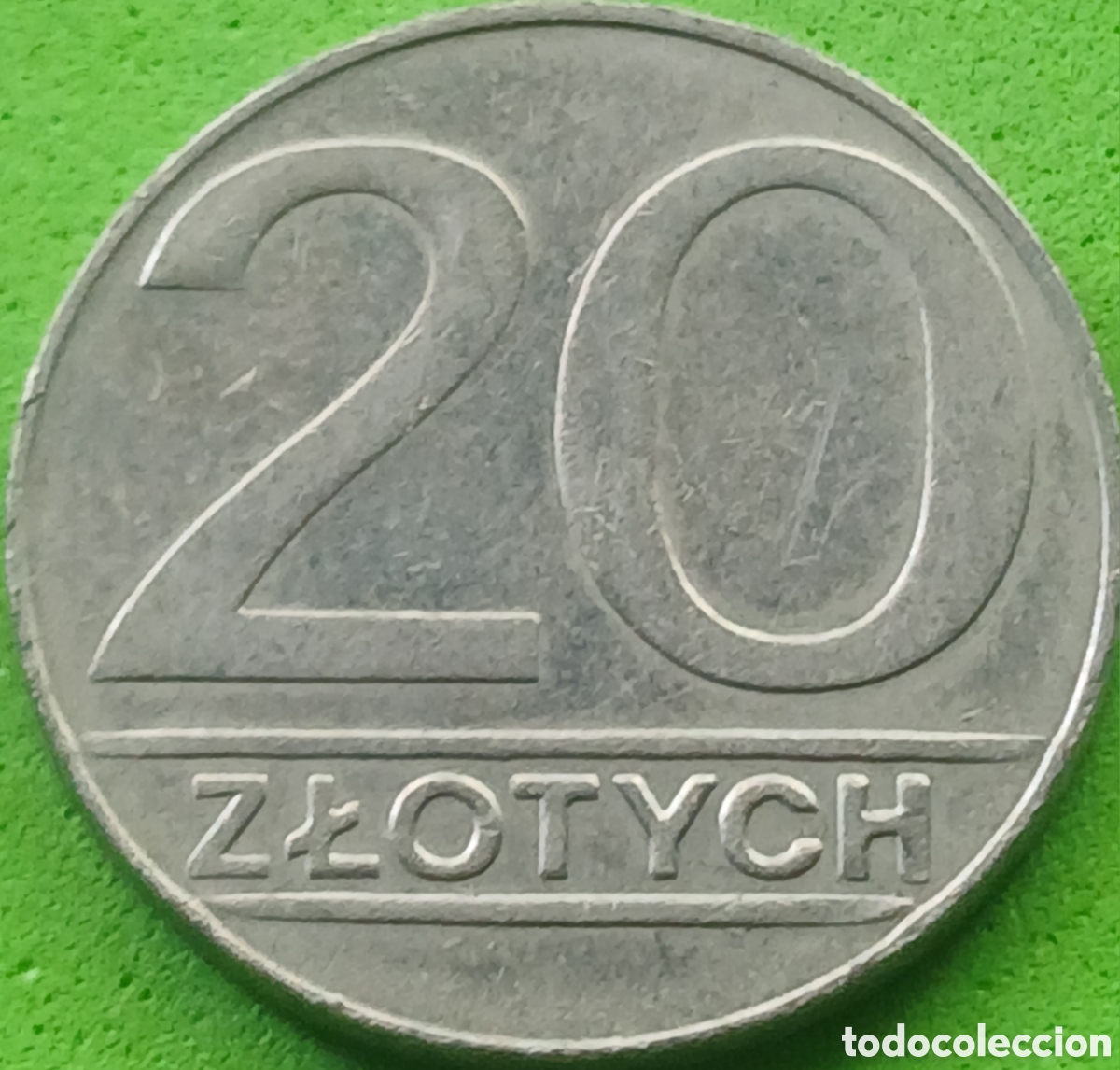 Monedas antiguas de Europa: Polonia 20 zlotych 1989 Y#153.2