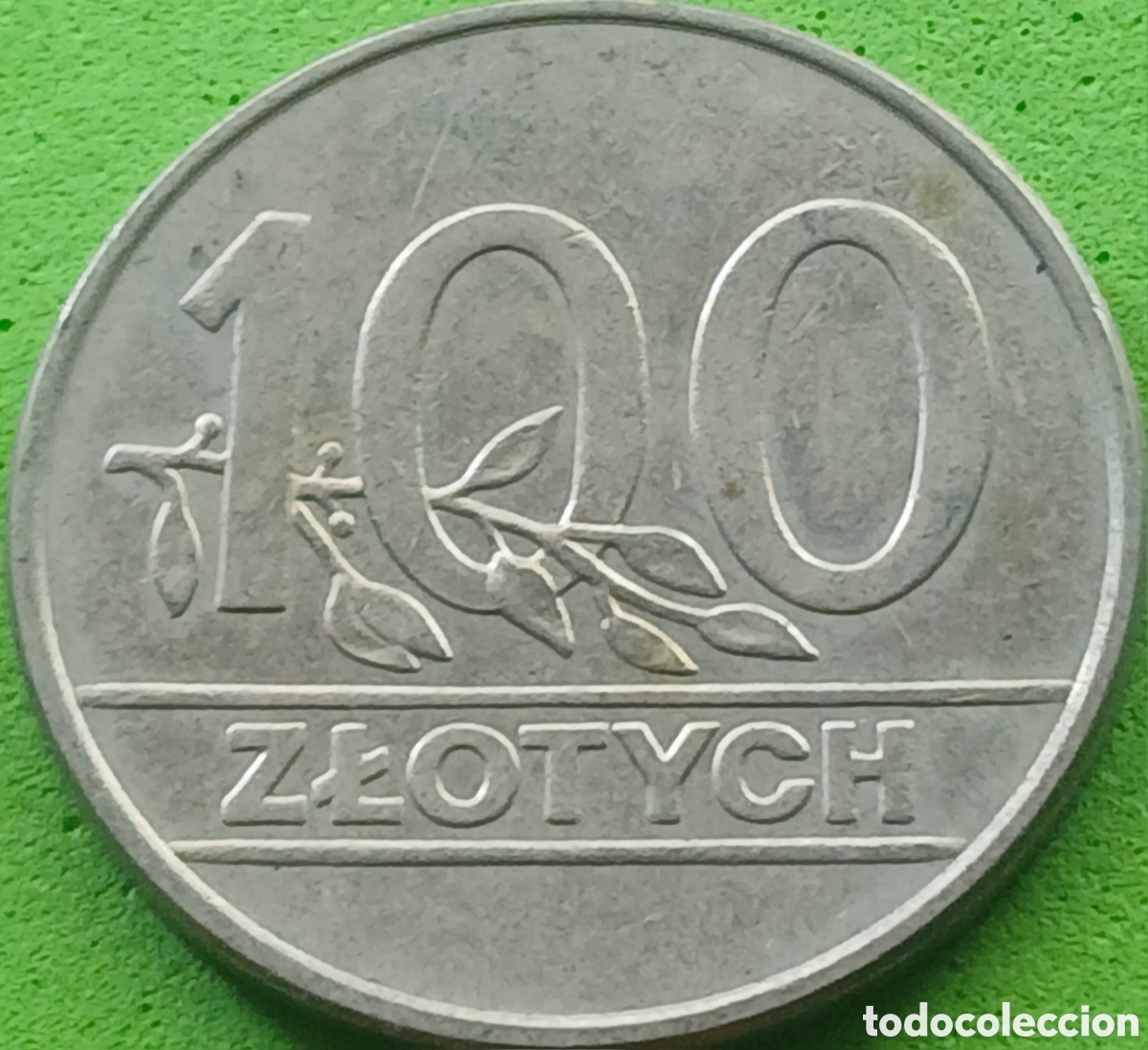 Monedas antiguas de Europa: Polonia 100 zlotych 1990 Y#214