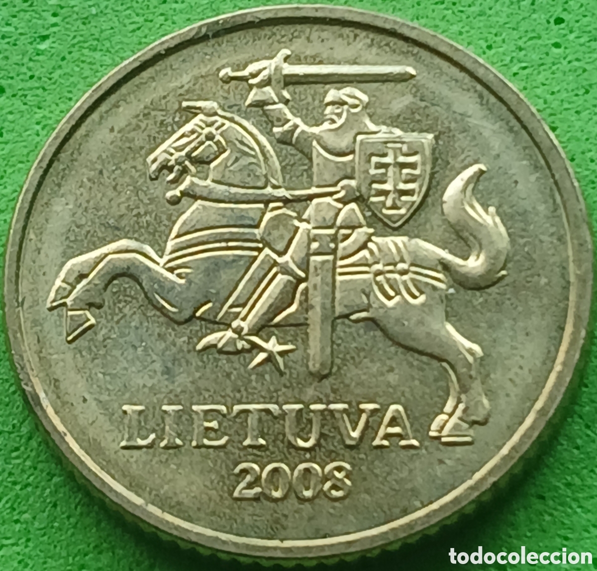 Monedas antiguas de Europa: Lituania 10 centu 2008 km#106