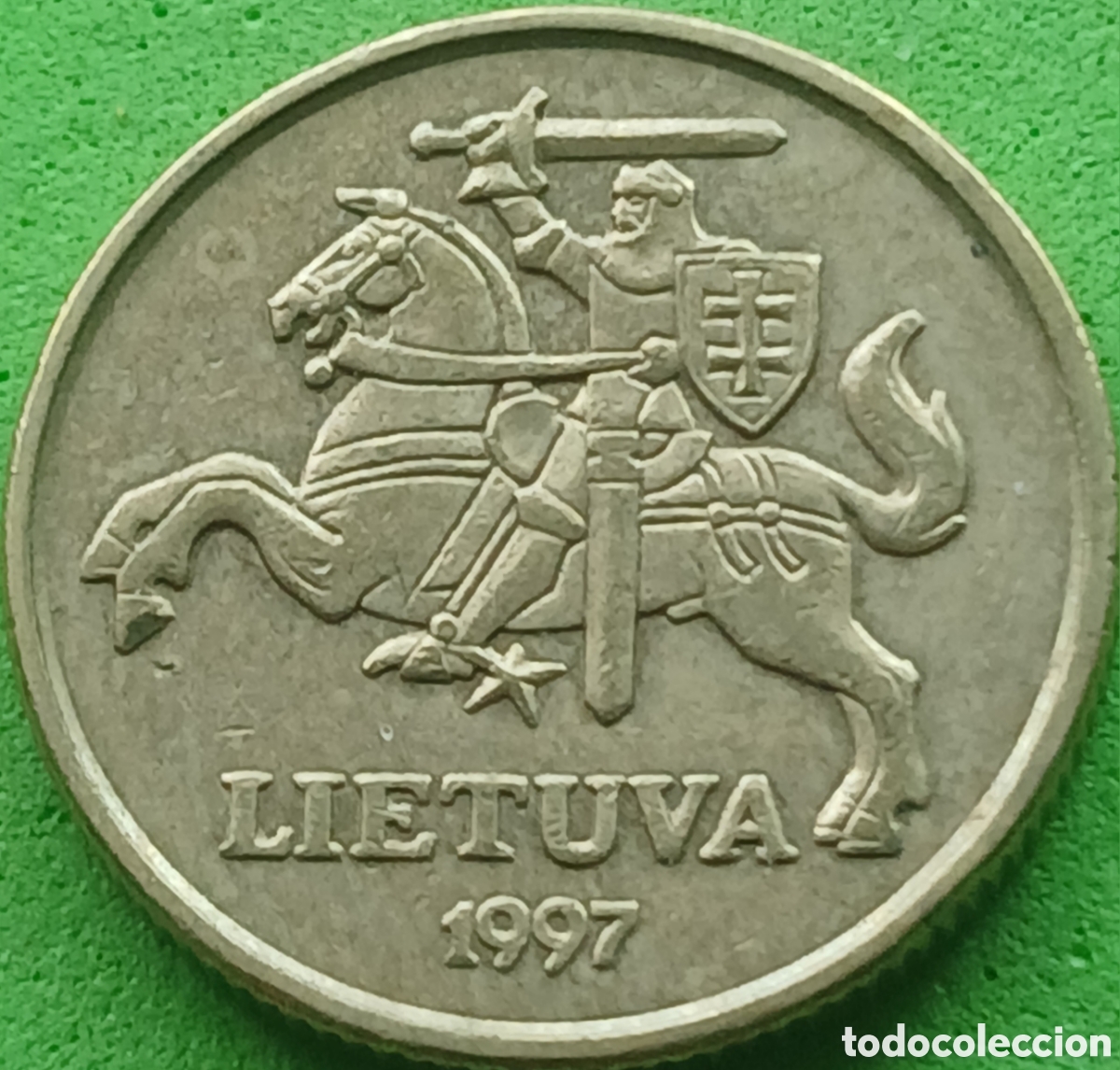 Monedas antiguas de Europa: Lituania 20 centu 1997 km#107