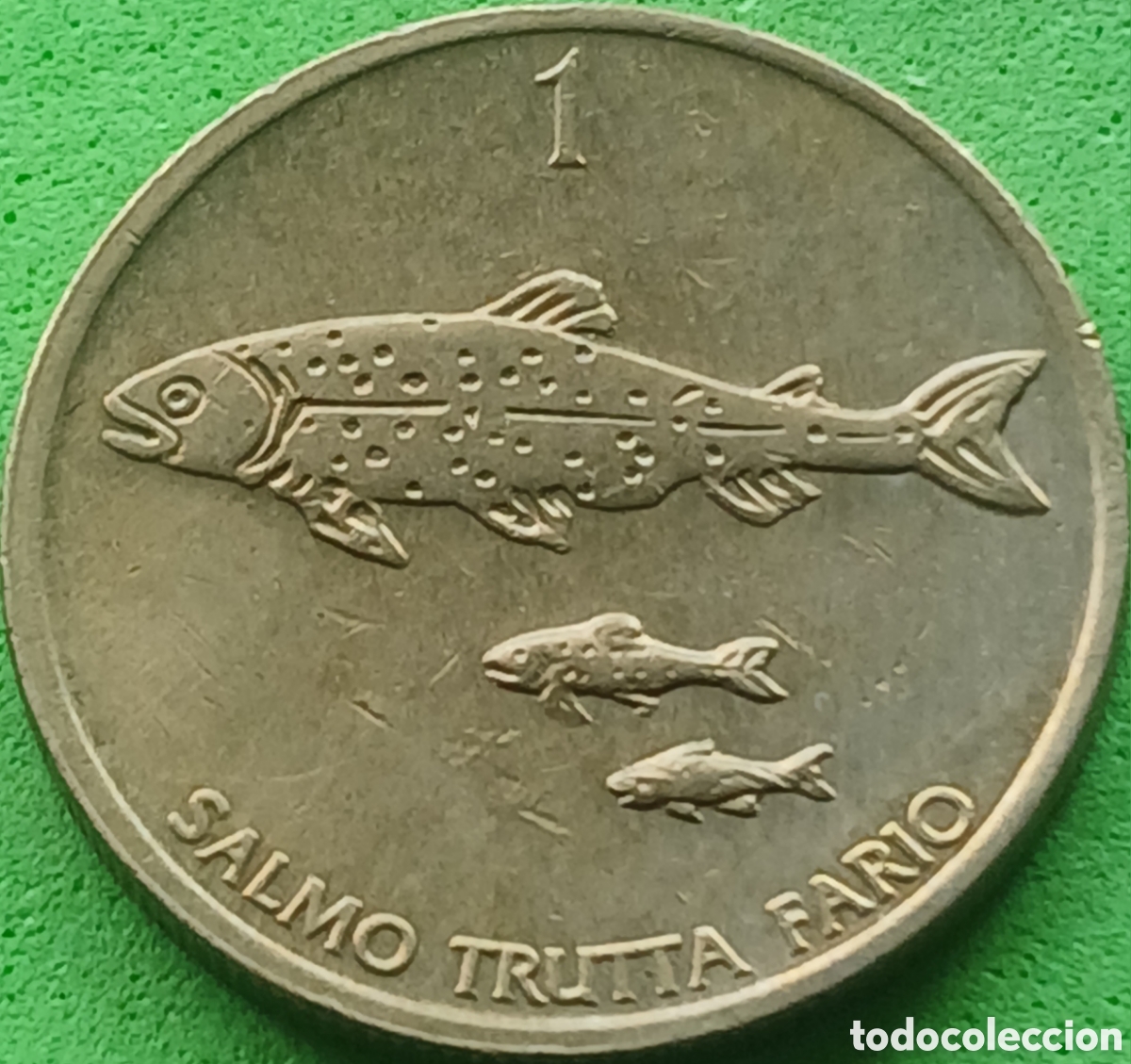 Monedas antiguas de Europa: Eslovenia 1 tolar 1996 km#4