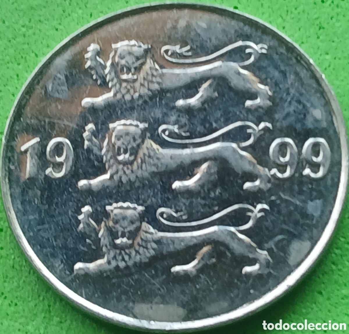Monedas antiguas de Europa: Estonia 20 sent&iacute; 1999 km#23a