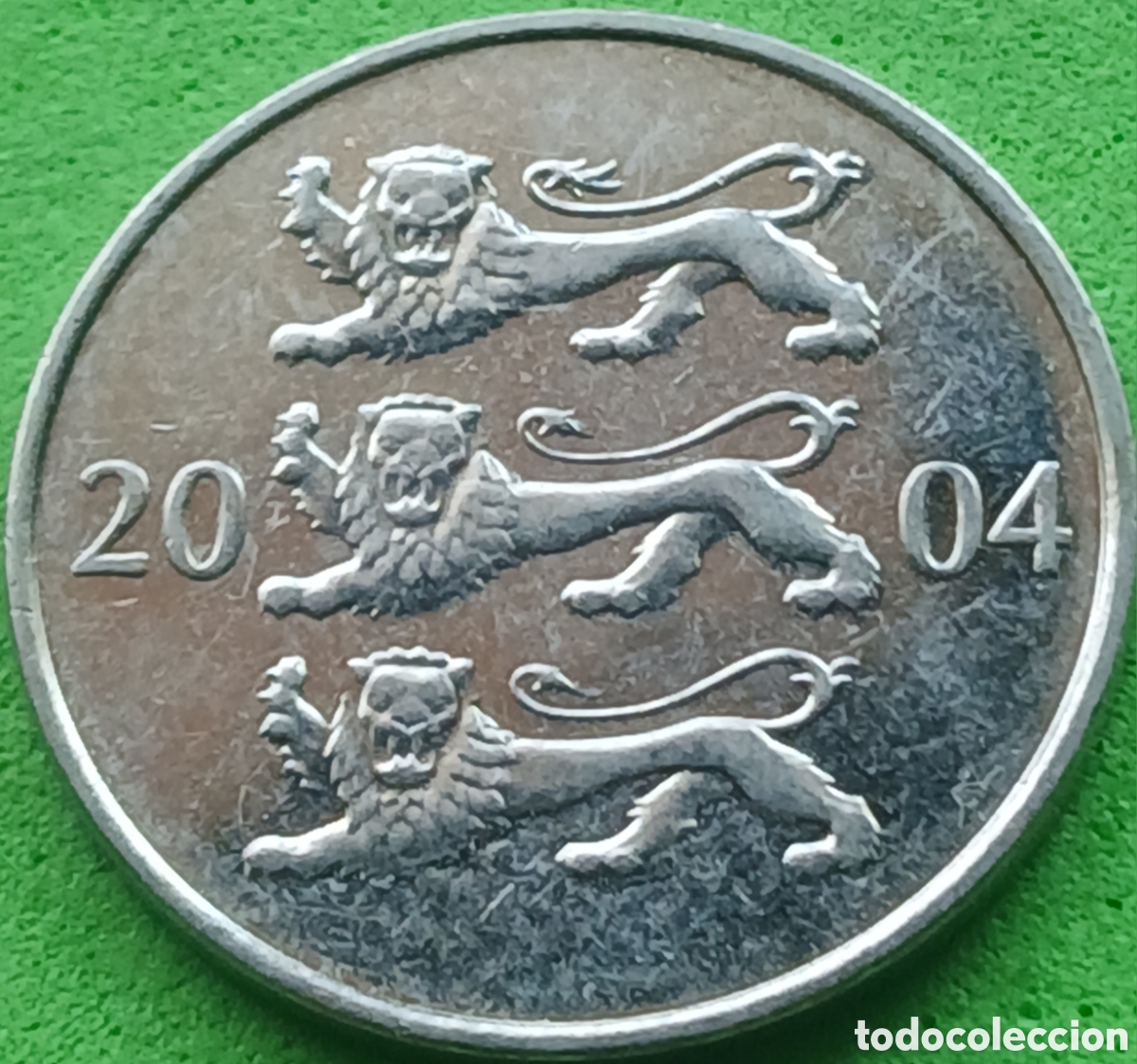 Monedas antiguas de Europa: Estonia 20 sent&iacute; 2004 km#23a