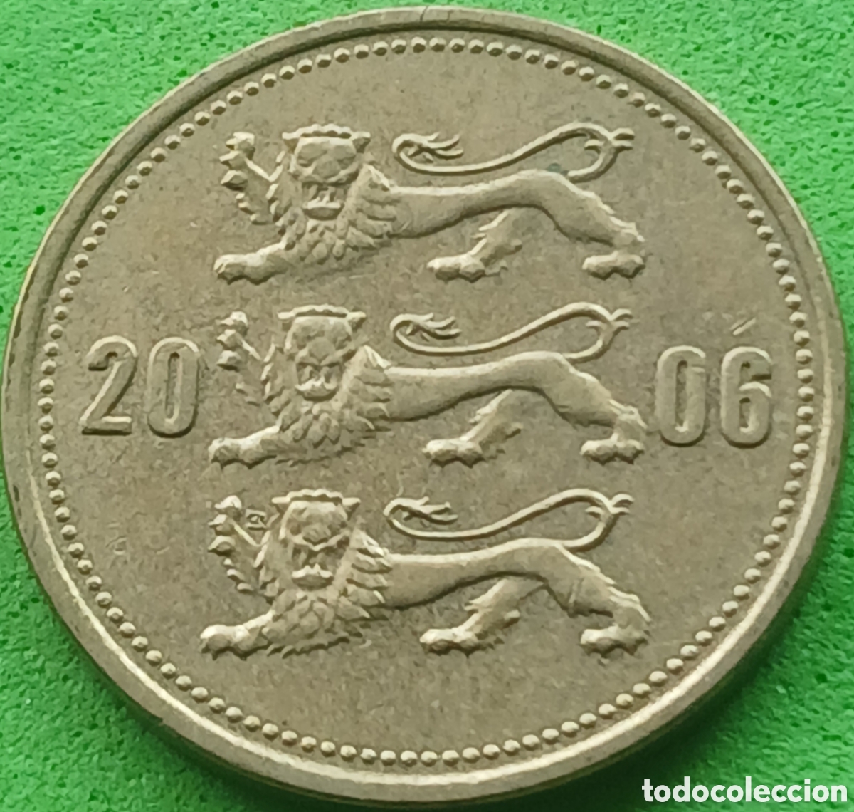 Monedas antiguas de Europa: Estonia 50 senti 2006 km#24