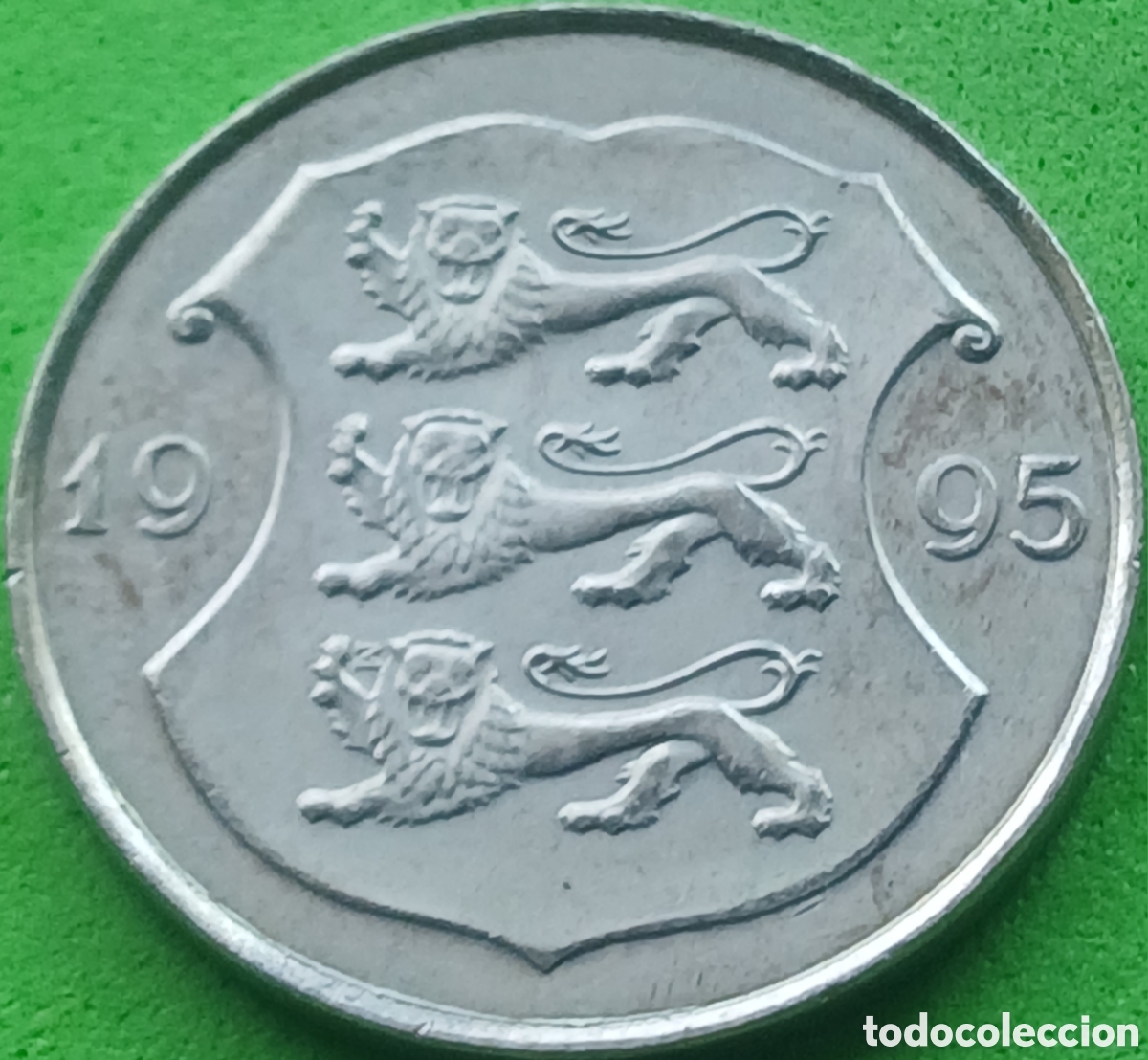 Monedas antiguas de Europa: Estonia 1 corona 1995 km#28
