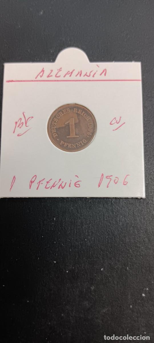 Monedas antiguas de Europa: ALEMANIA 1 PFENNIG 1906 BC KM=10 (COBRE)