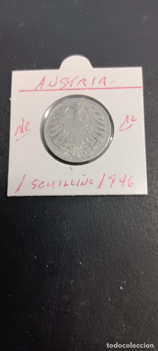 Monedas antiguas de Europa: AUSTRIA 1 SCHILLING 1946 BC KM=2871 (ALUMINIO)