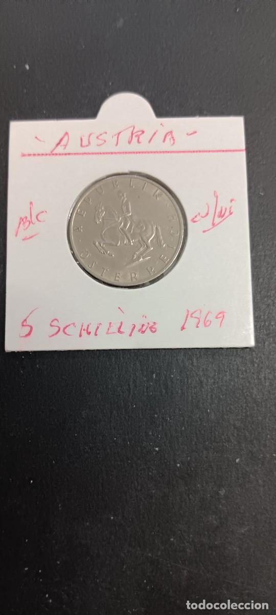 Monedas antiguas de Europa: AUSTRIA 5 SCHILLING 1969 BC KM=2889a (CUPRONIQUEL)