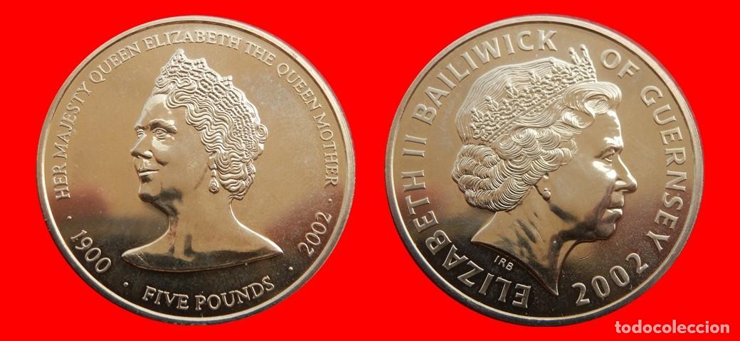 Monedas antiguas de Europa: 5 LIBRAS POUNDS 2002 SIN CIRCULAR GUERNESEY-9326SC