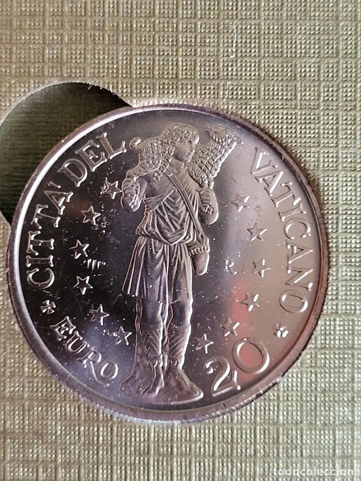 Old Coins of Europe: VATICANO 2025 20 EUROS CONMEMORATIVA BU &ndash; ARTE Y FE &ldquo;EL BUEN PASTOR&rdquo; &ndash; EN ESTUCHE OFICIAL.