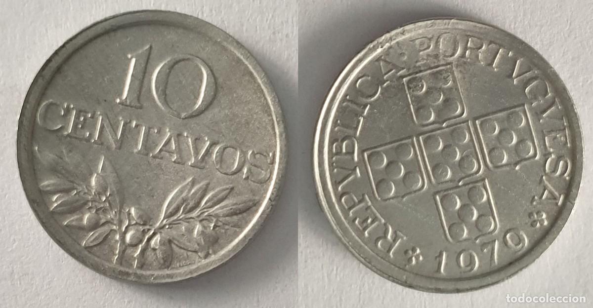 Monedas antiguas de Europa: Portugal 10 Centavos 1979 &ndash; KM#594