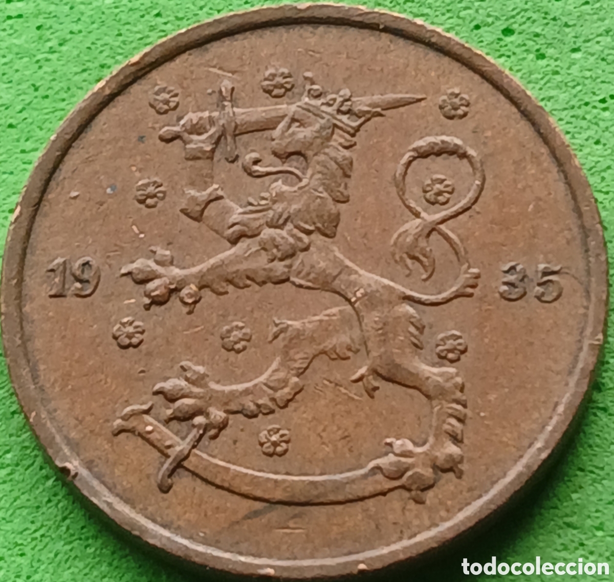 Monedas antiguas de Europa: Finlandia 5 pennia 1935 km#22