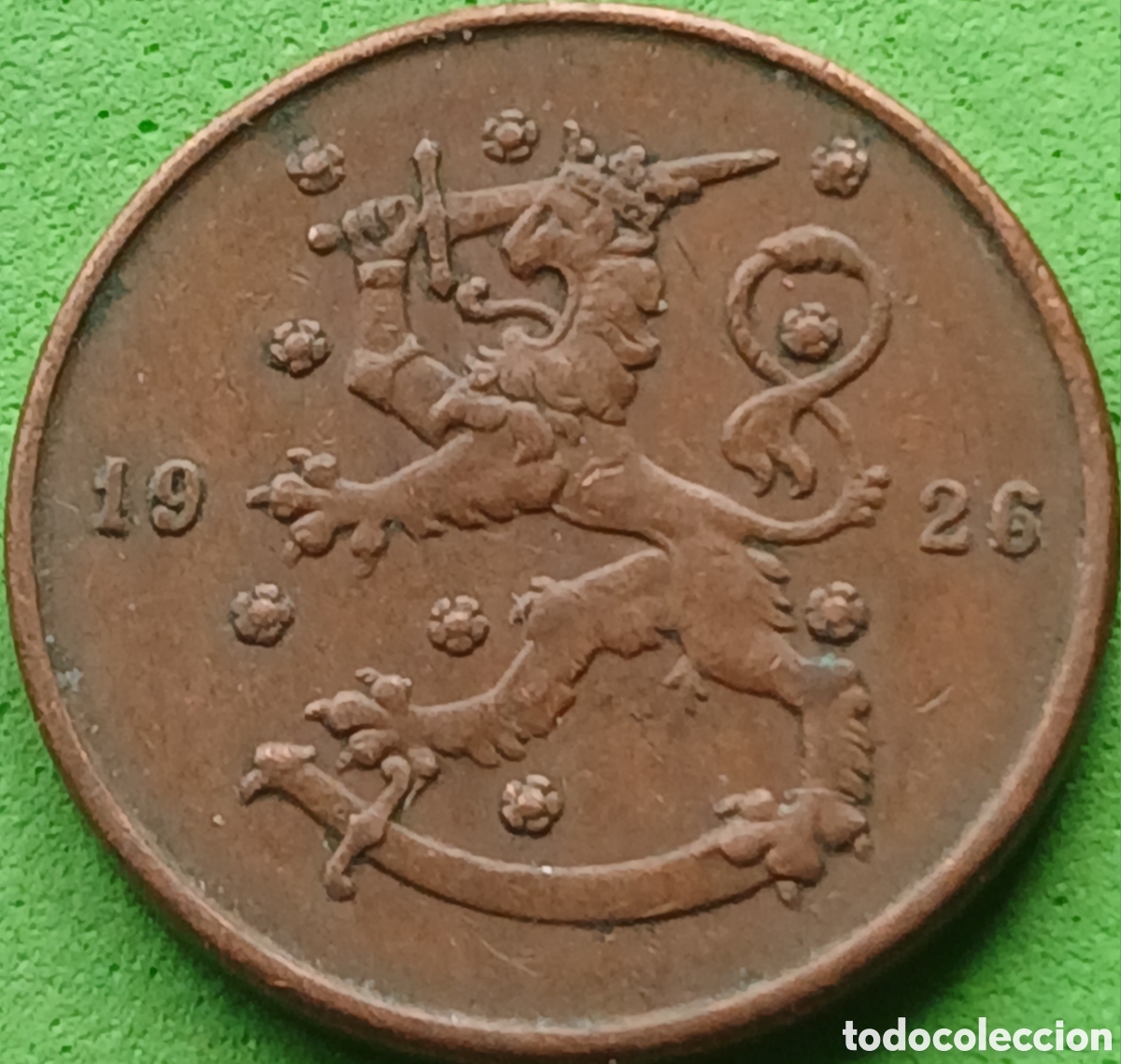 Monedas antiguas de Europa: Finlandia 10 pennia 1926 km#24