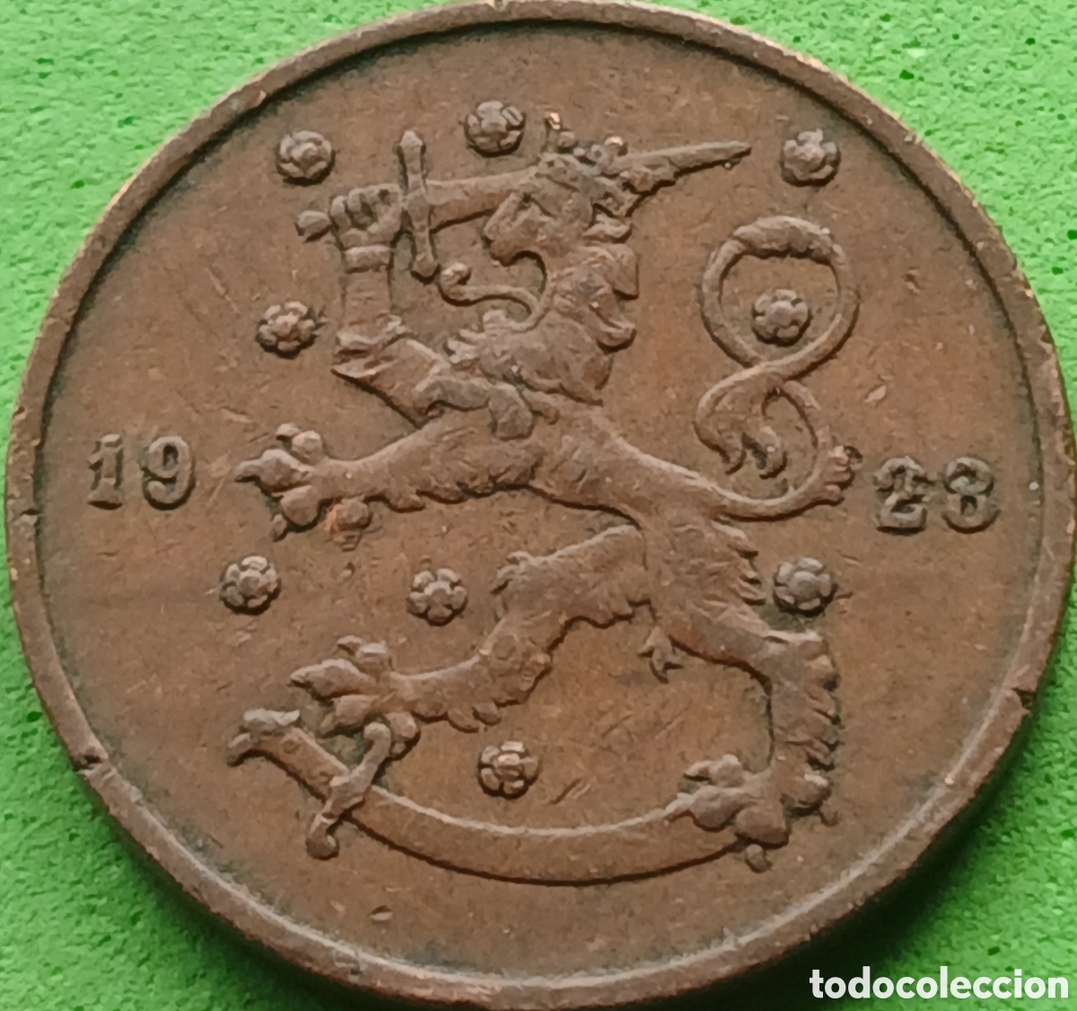 Monedas antiguas de Europa: Finlandia 10 pennia 1928 km#24