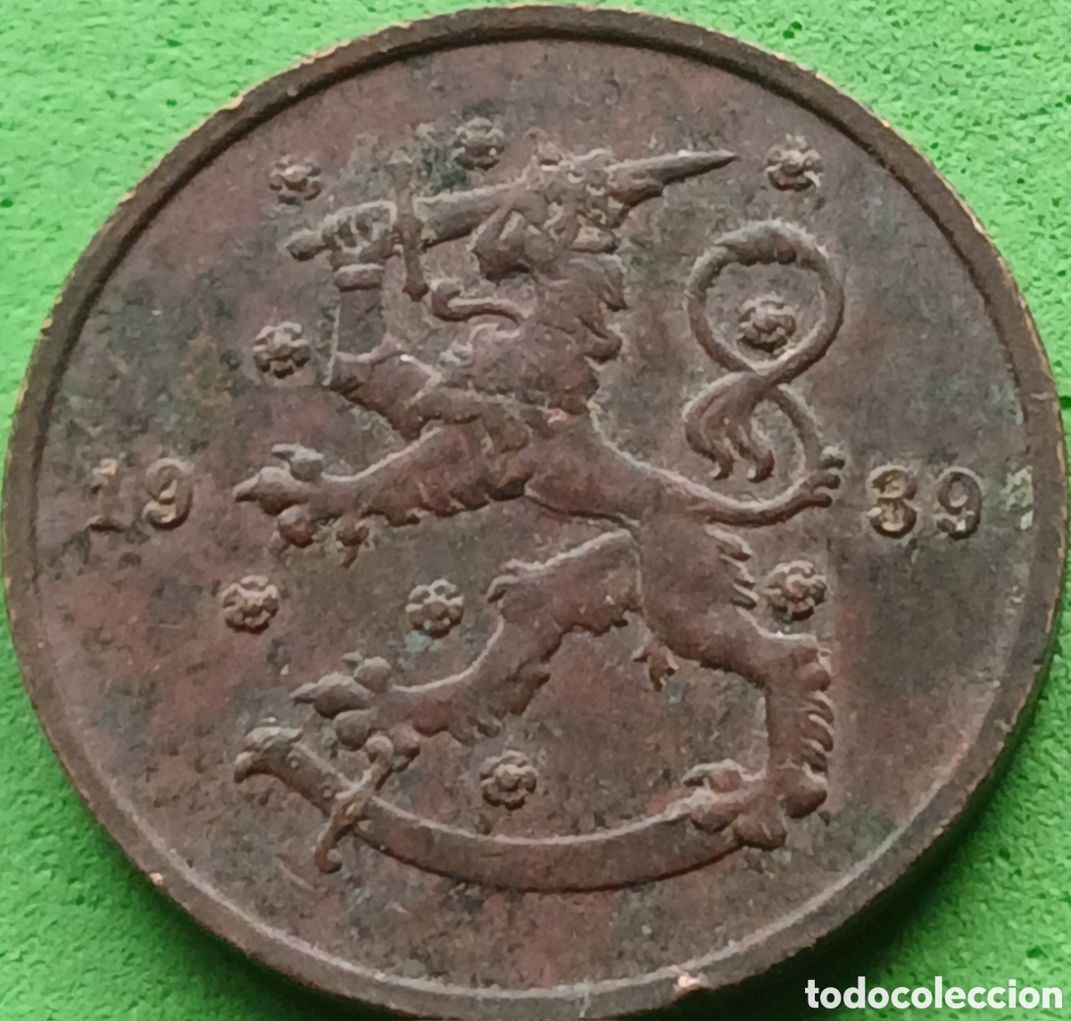 Monedas antiguas de Europa: Finlandia 10 pennia 1939 km#24