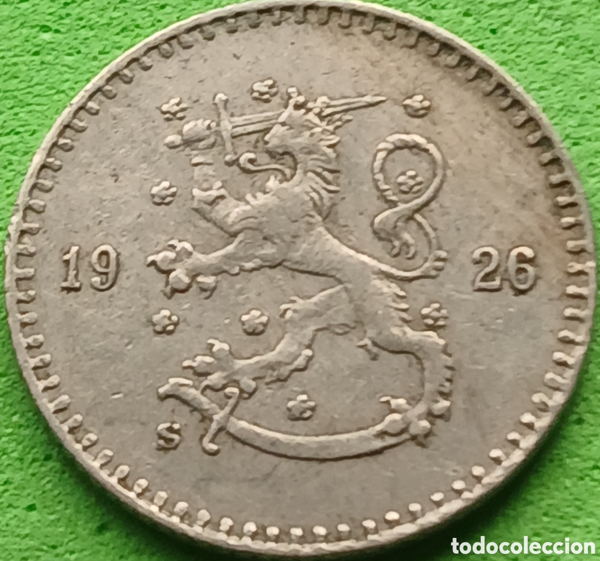 Monedas antiguas de Europa: Finlandia 25 pennia 1926 km#25 poco com&uacute;n