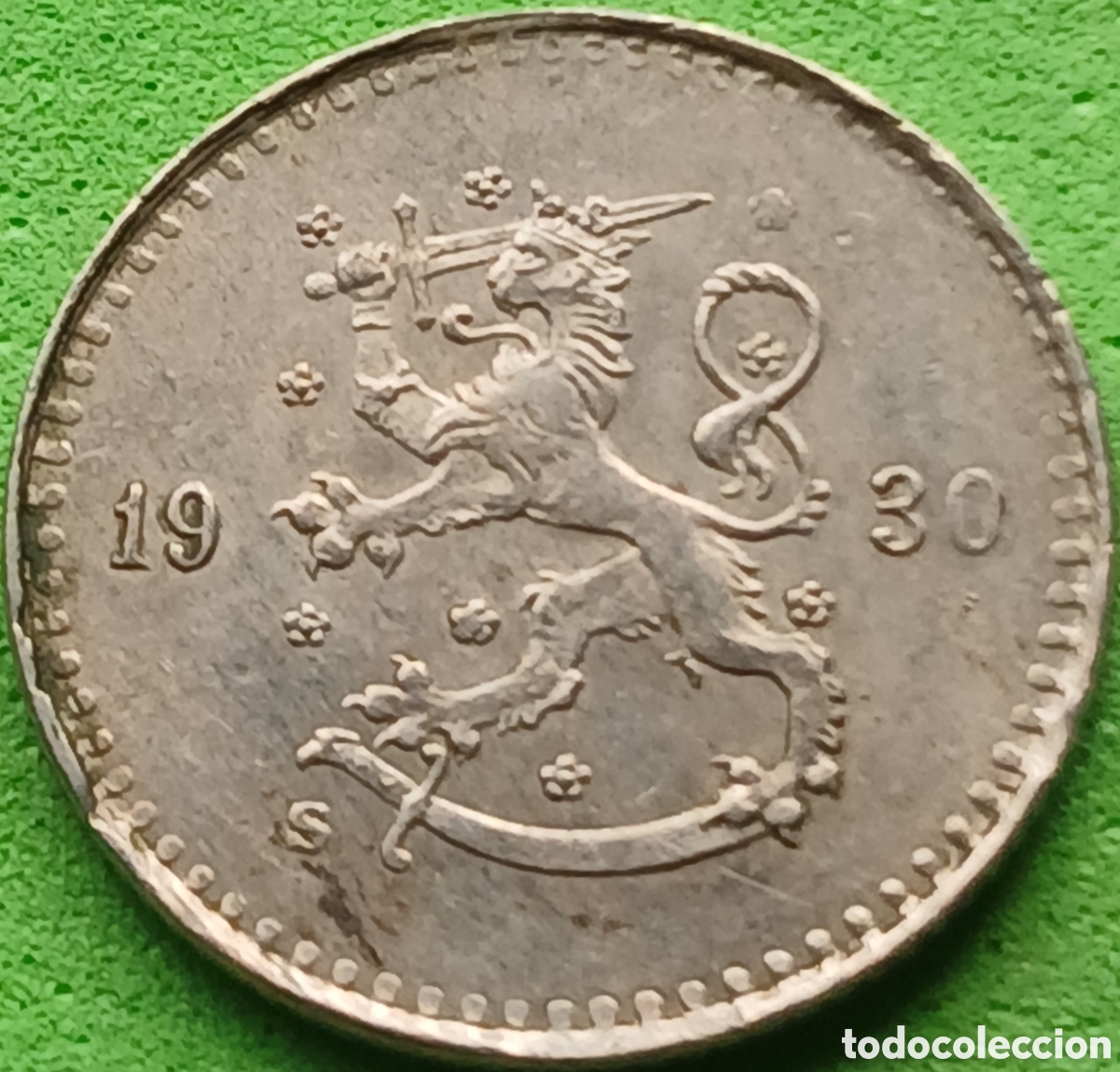Monedas antiguas de Europa: Finlandia 25 pennia 1930 km#25 poco com&uacute;n
