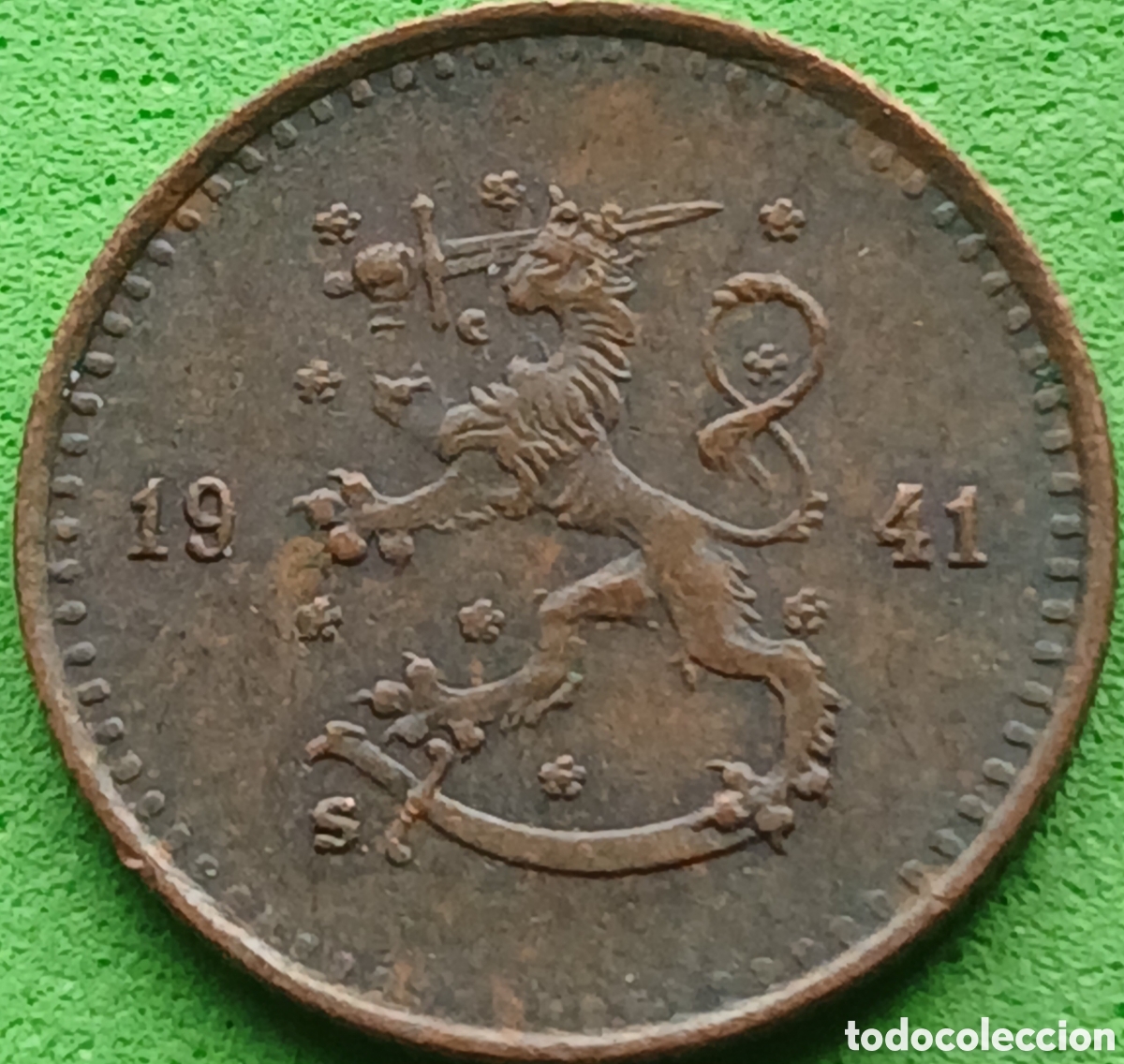 Monnaies anciennes de Europe: Finlandia 25 pennia 1941 km#25a