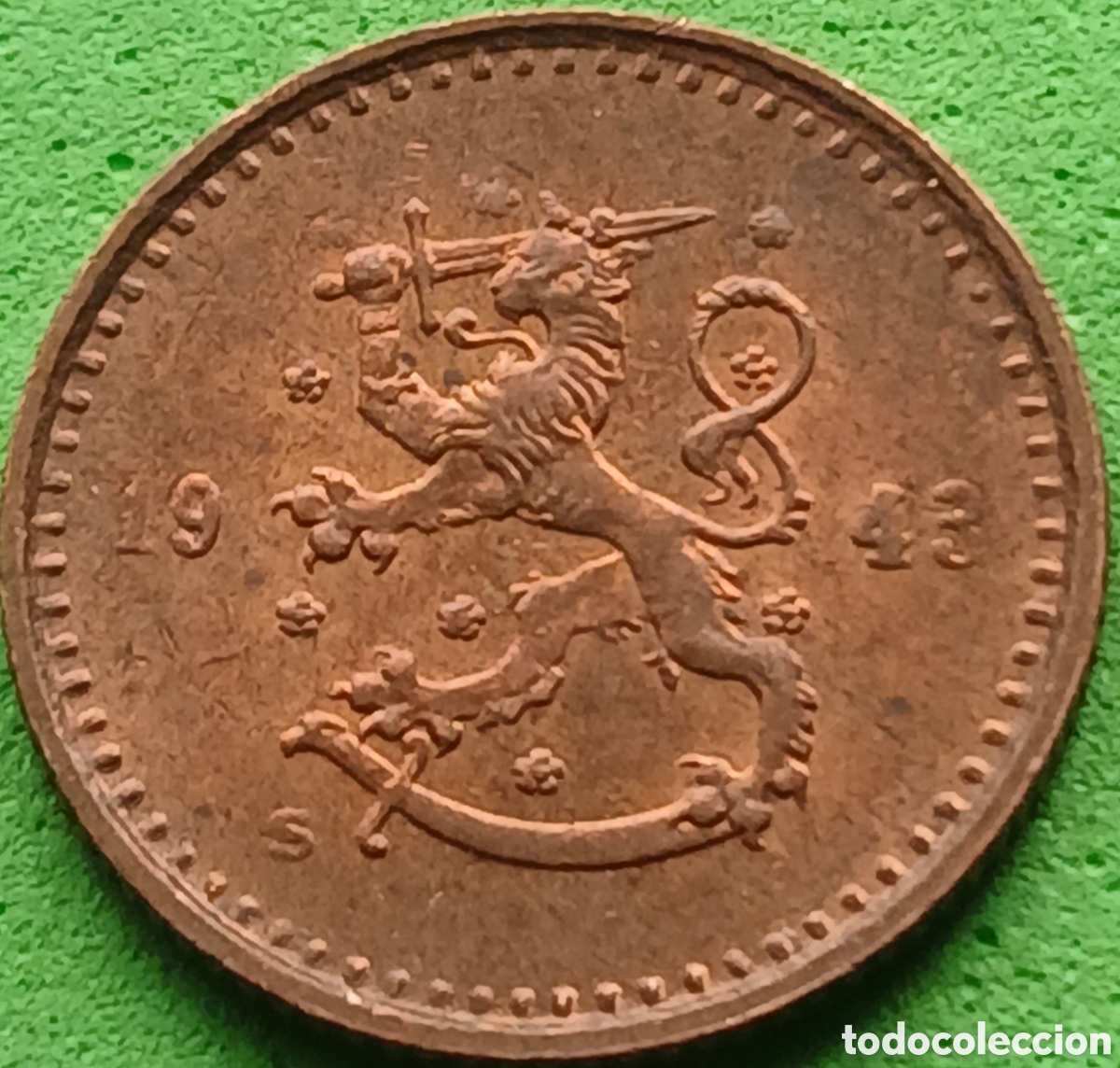 Monnaies anciennes de Europe: Finlandia 25 pennia 1943 km#25a