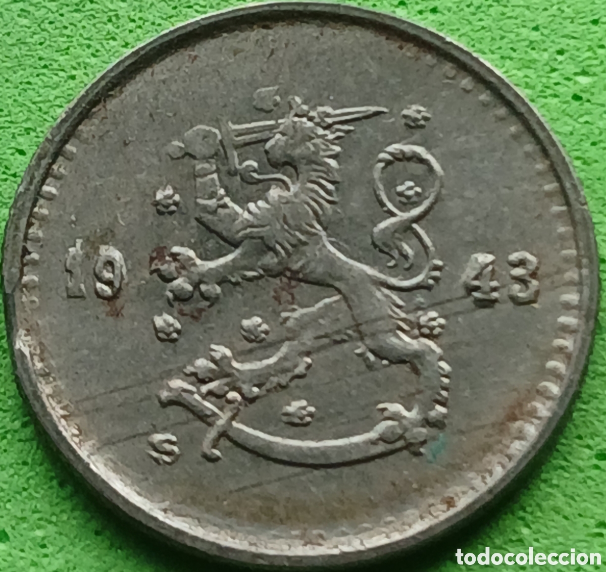 Monnaies anciennes de Europe: Finlandia 25 pennia 1943 km#25b