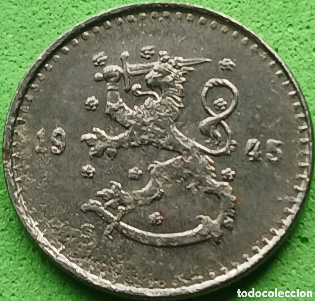 Monnaies anciennes de Europe: Finlandia 25 pennia 1945 km#25b