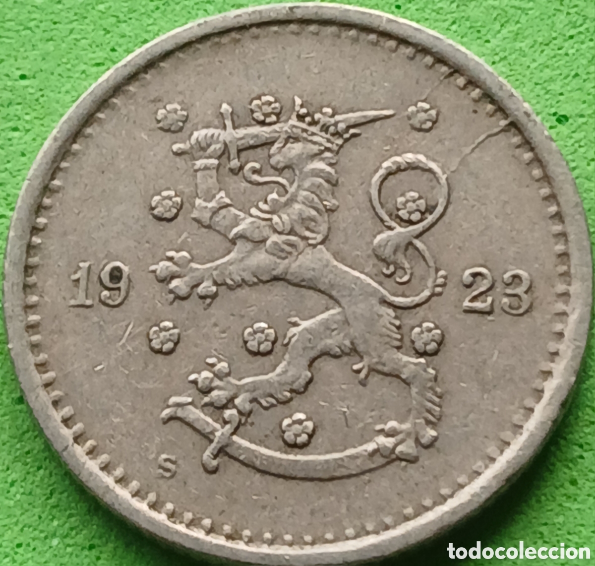 Monete antiche di Europa: Finlandia 50 pennia 1923 km#26