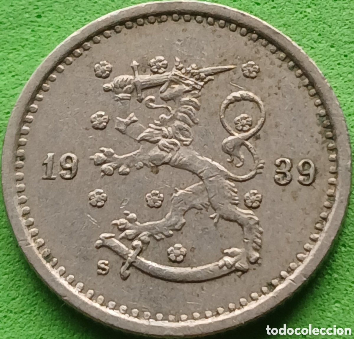 Monedas antiguas de Europa: Finlandia 50 pennia 1939 km#26
