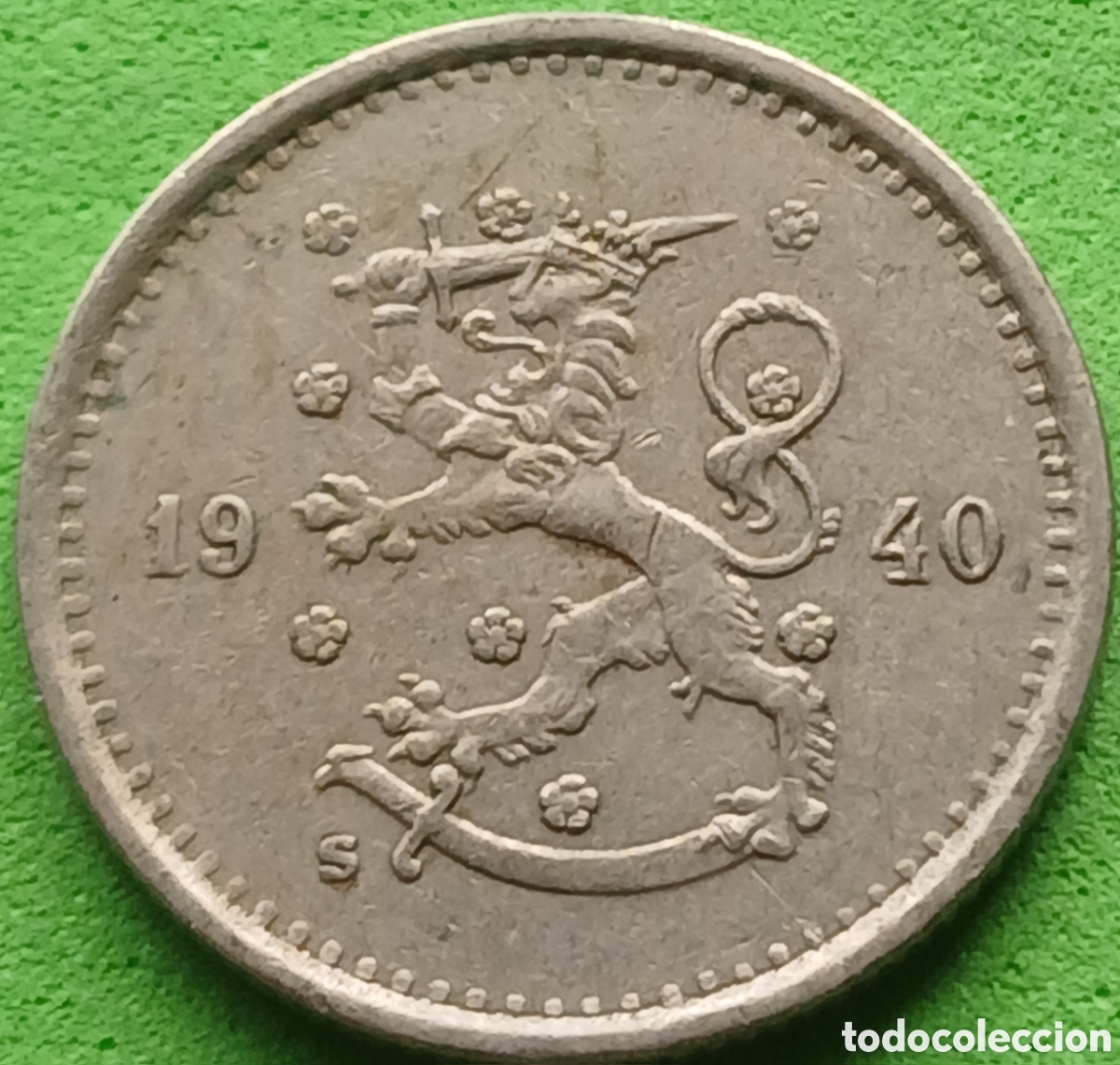 Monedas antiguas de Europa: Finlandia 50 pennia 1940 km#26