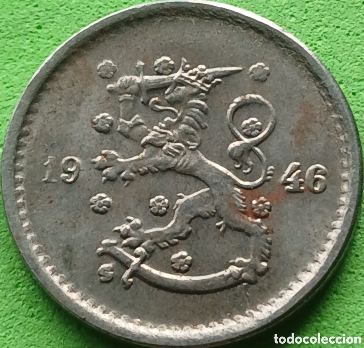 Monedas antiguas de Europa: Finlandia 50 pennia 1946 km#26b
